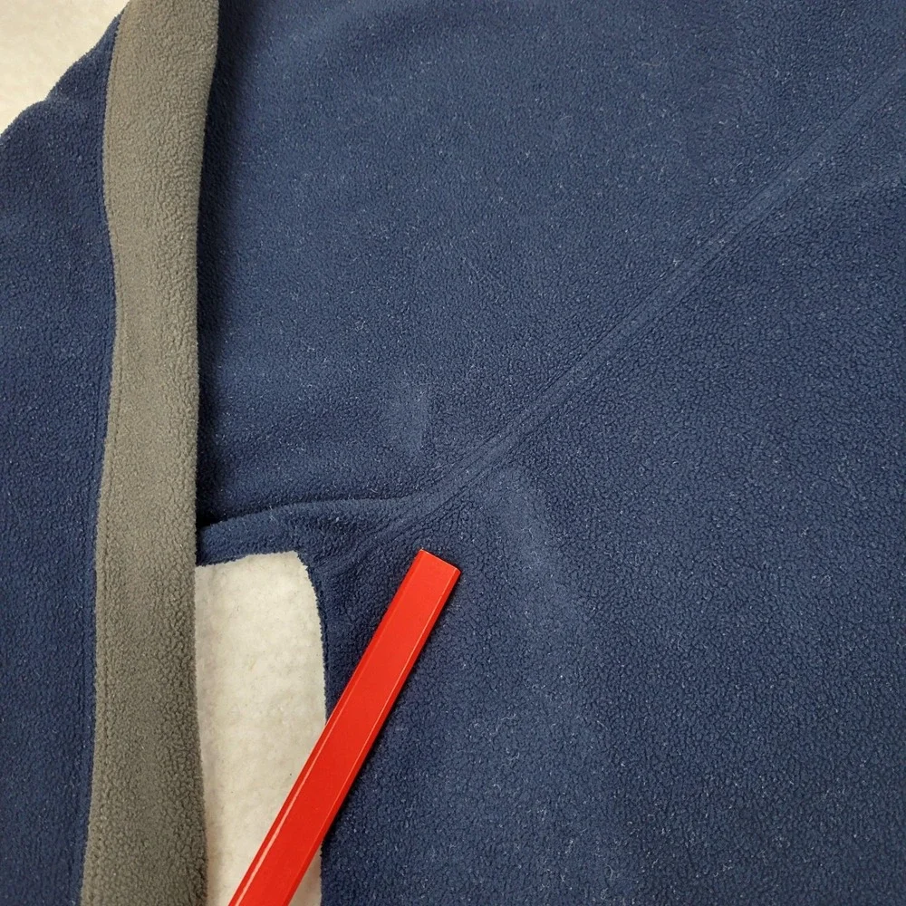 North Face Pullover Mens XL Blue Gray Fleece Crewneck Outdoor‎ Hiking Sweater